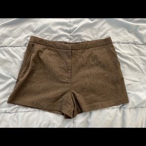Dark Grey Twill Shorts